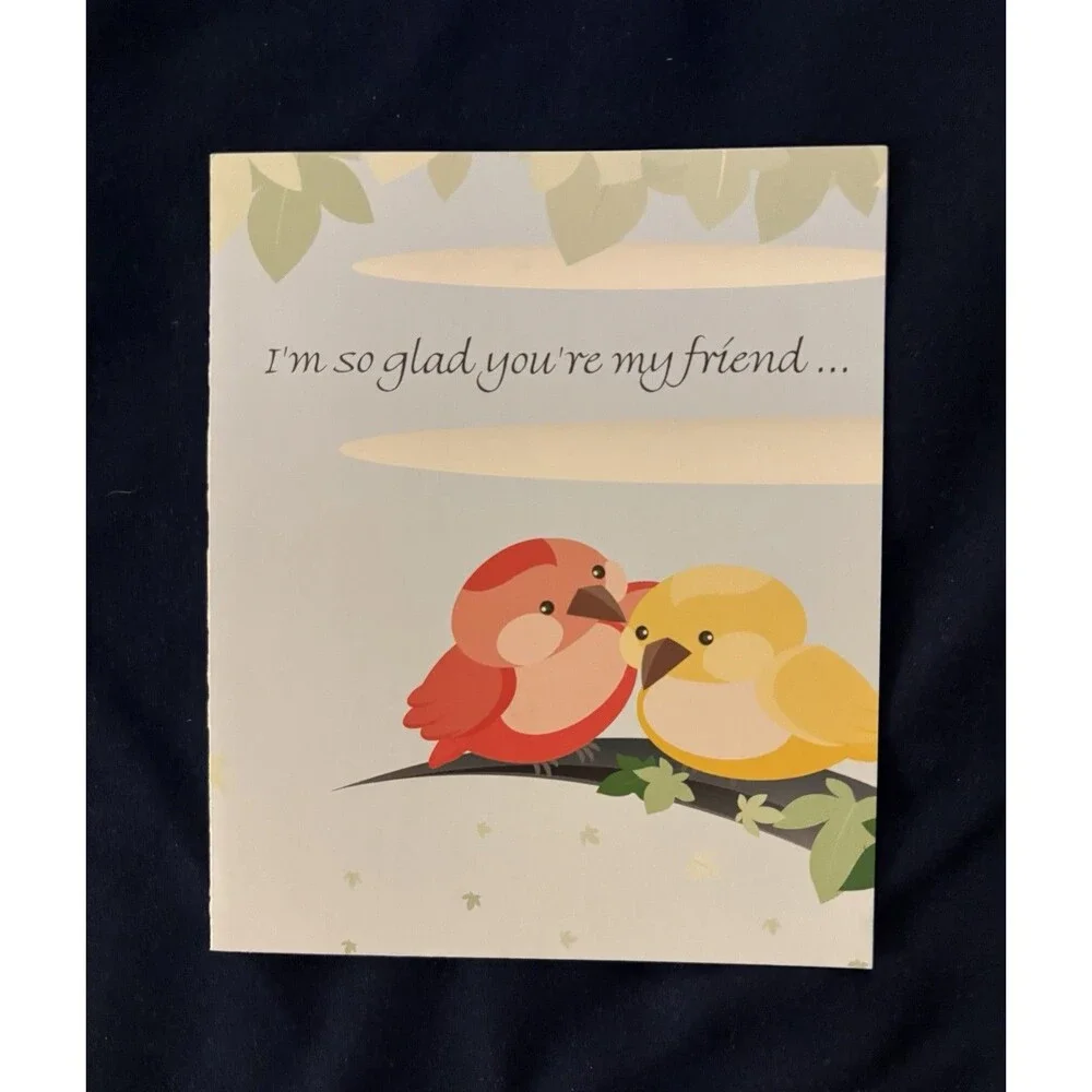 Friendship Card with White Envelope | Nature and Bird design by Habitat